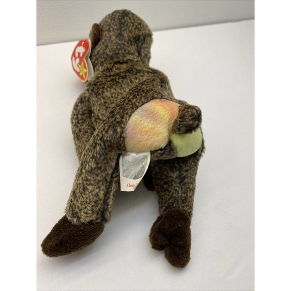 Cheeks Ty Beanie Baby Baboon 1999 Rare - Picture 3 of 12
